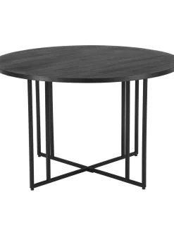 Tavolo Rotondo In Legno Di Mango Luca, In Verie Misure