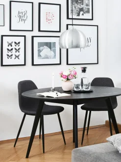 Tavolo Rotondo In Legno Di Caucciu Yumi, O 115 Cm