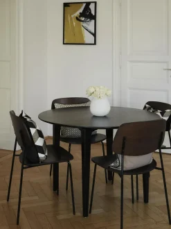 Tavolo Rotondo In Legno Di Mango Archie O110 Cm