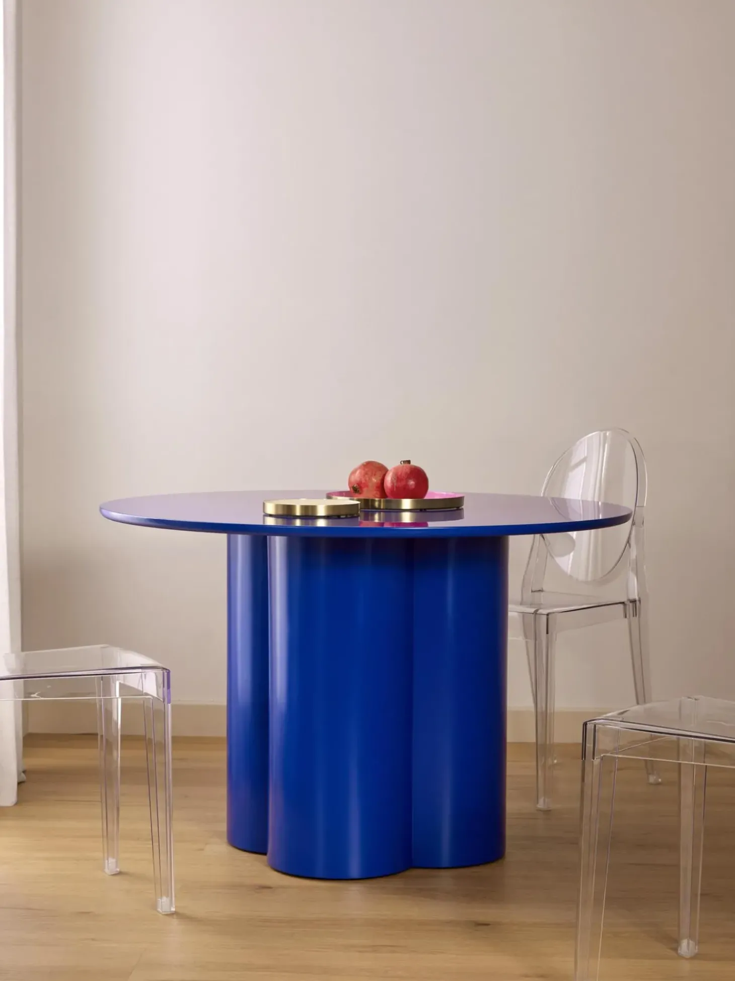 Tavolo Rotondo In Legno Keva, Diverse Dimensioni