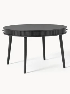 Tavolo-Contenitore Rotondo In Legno Di Quercia Calary