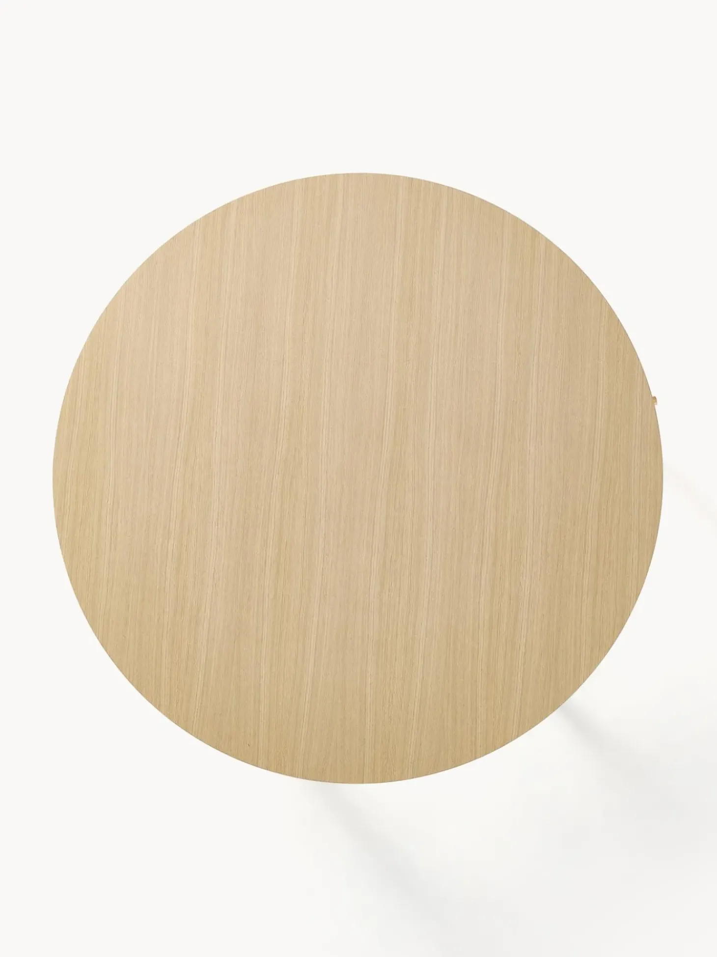 Tavolo-Contenitore Rotondo In Legno Di Quercia Calary