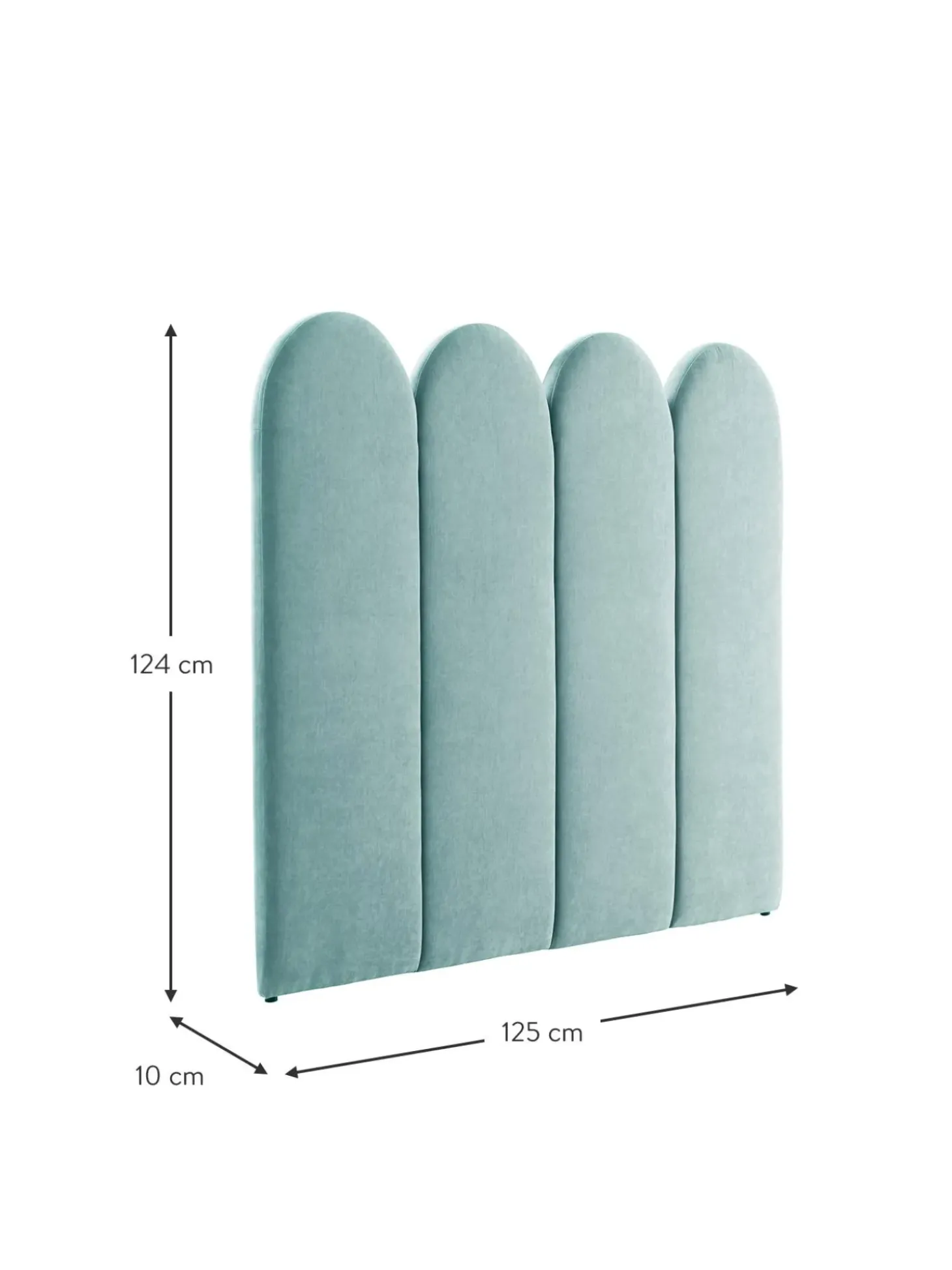 Testiera Imbottita In Ciniglia Miami