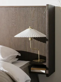 Testiera In Legno Di Quercia Con Ripiani Redmond