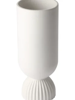 Vaso Con Base Scanalata Koralle