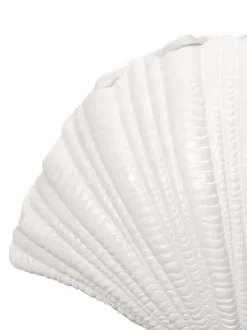 Vaso Conchiglia Grande Di Design Bianco Shell