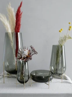 Vaso Da Terra In Vetro Soffiato Echasse