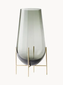 Vaso Da Terra In Vetro Soffiato Echasse