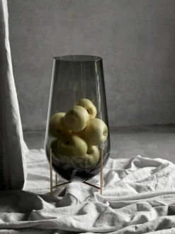 Vaso Da Terra In Vetro Soffiato Echasse