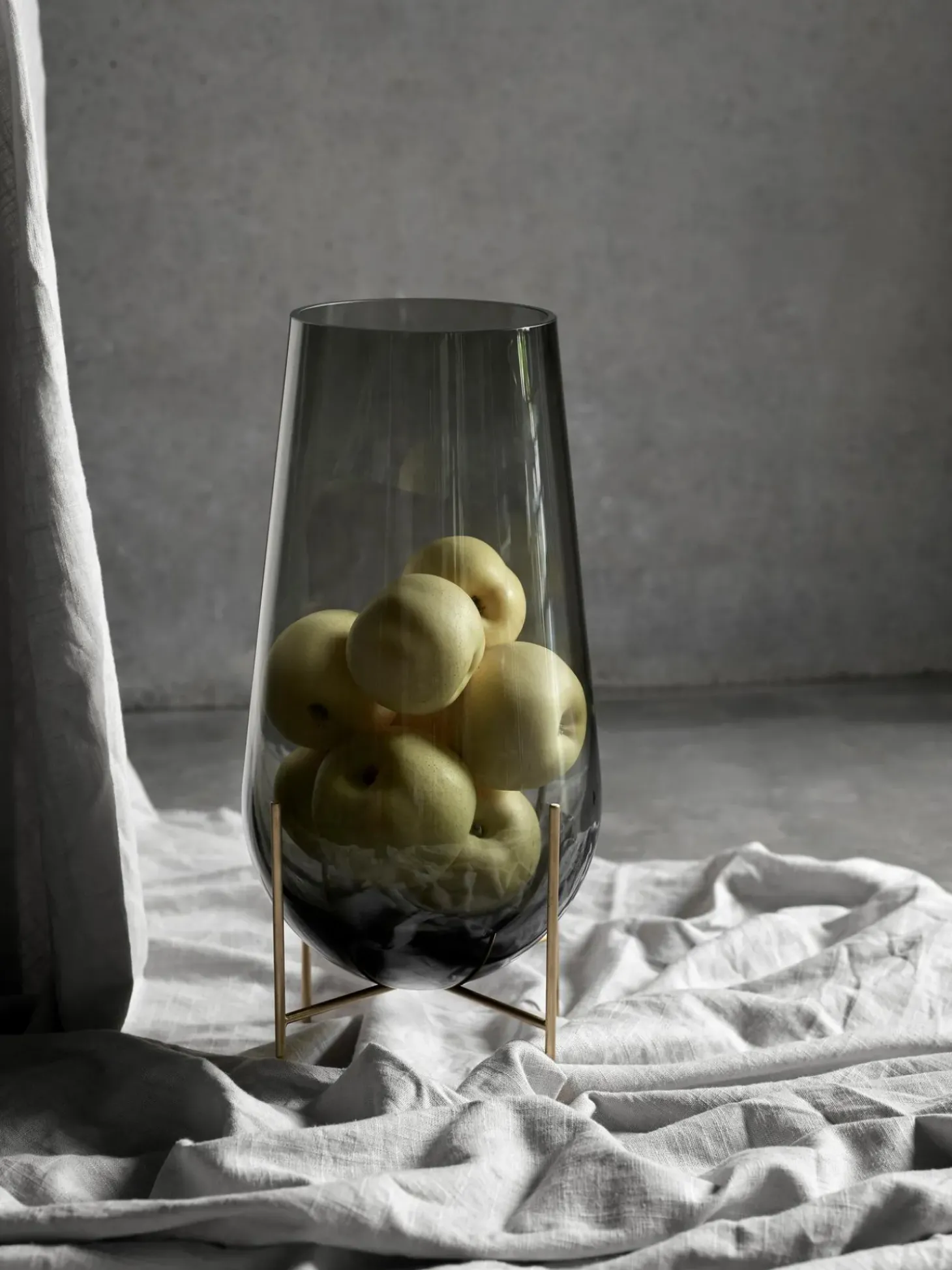 Vaso Da Terra In Vetro Soffiato Echasse