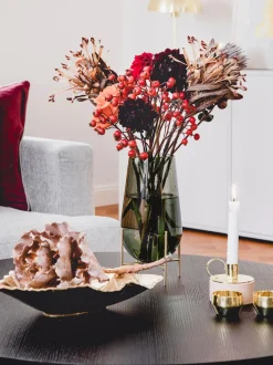 Vaso Da Terra In Vetro Soffiato Echasse