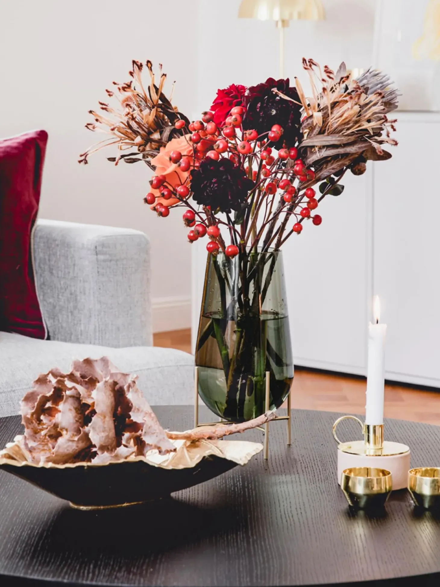 Vaso Da Terra In Vetro Soffiato Echasse