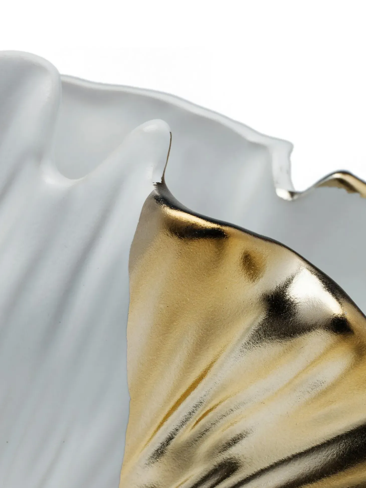 Vaso Di Design In Ceramica Ginkgo Elegance