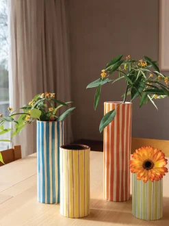 Vaso Dipinto A Mano In Porcellana Ray