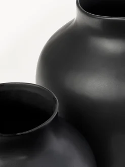 Vaso Fatto A Mano Nero Latona