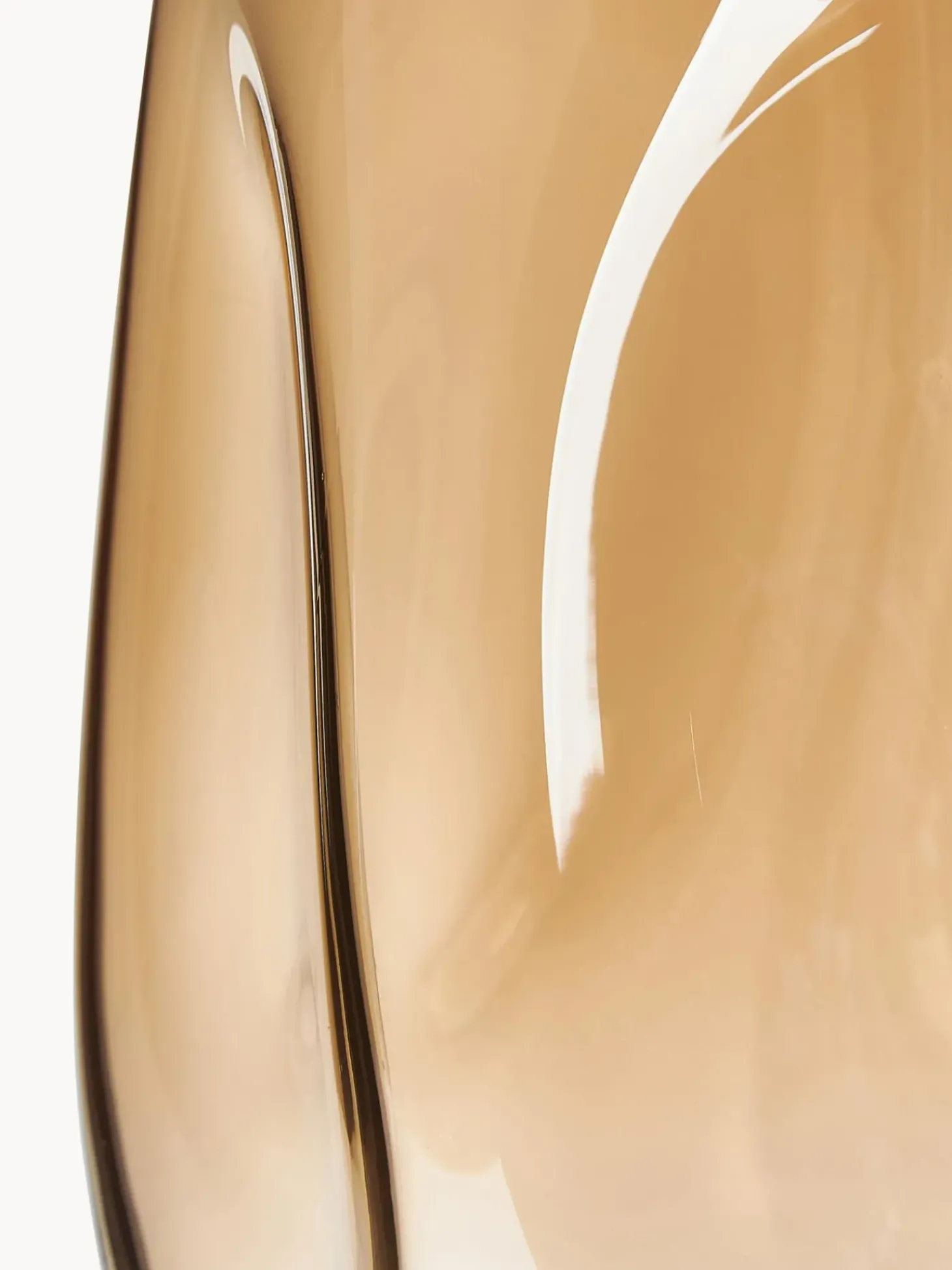 Vaso Grande In Vetro Soffiato Luster