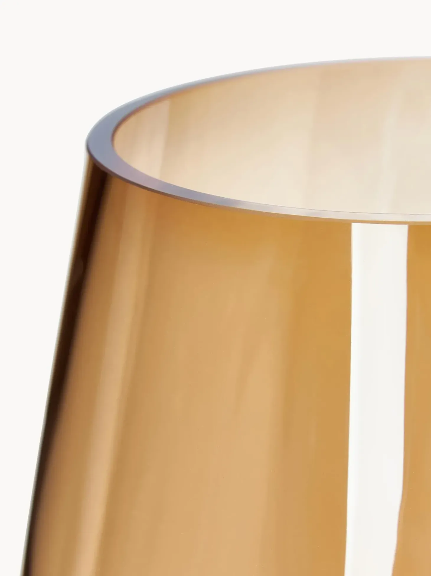 Vaso Grande In Vetro Soffiato Luster