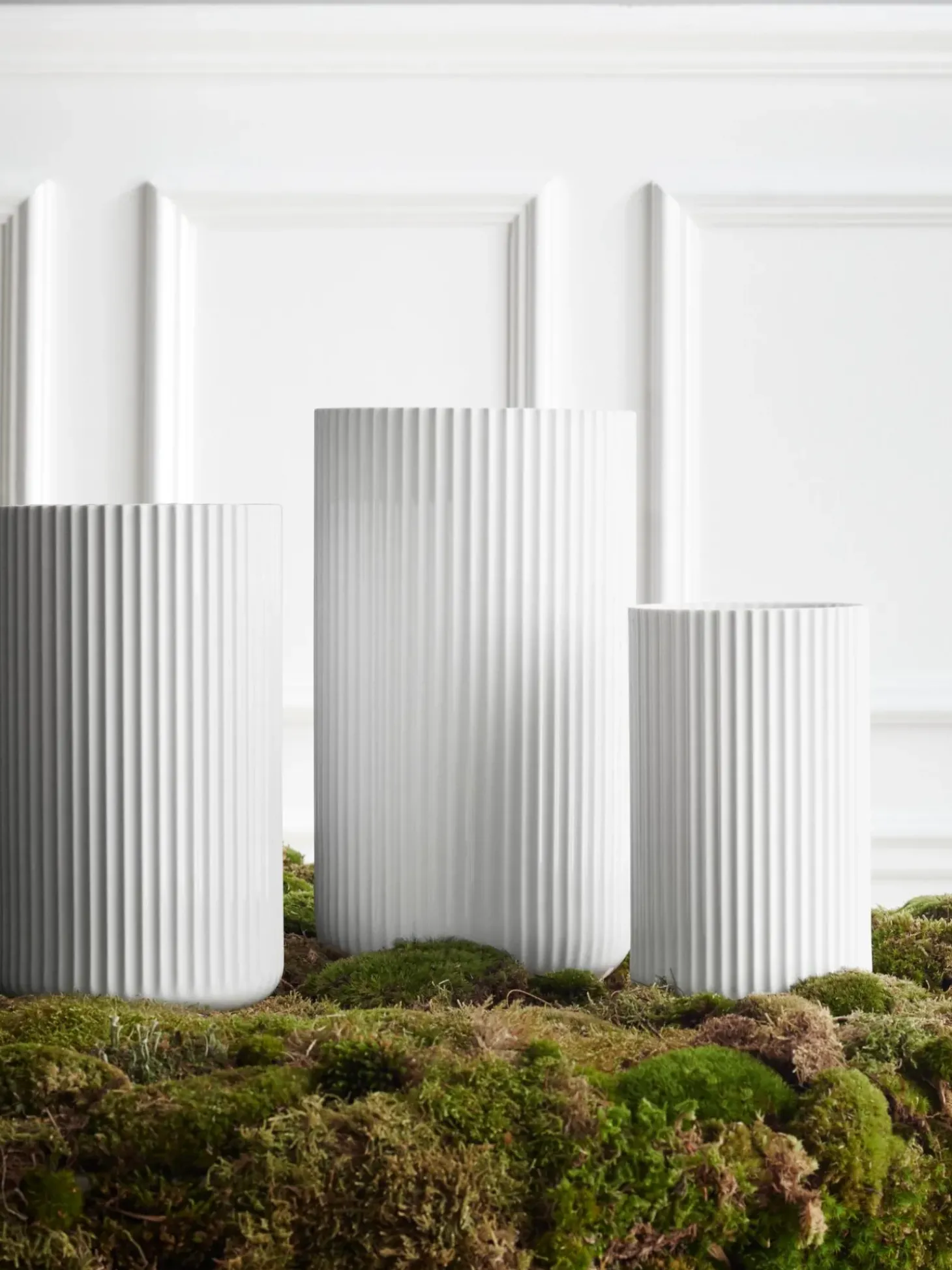 Vaso In Porcellana Lyngby Alt. 21 Cm