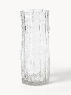 Vaso In Vetro Dalla Superficie Strutturata Elli