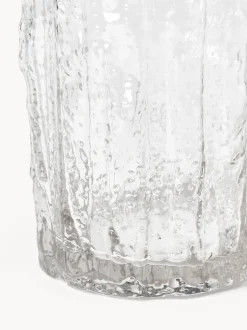 Vaso In Vetro Dalla Superficie Strutturata Elli