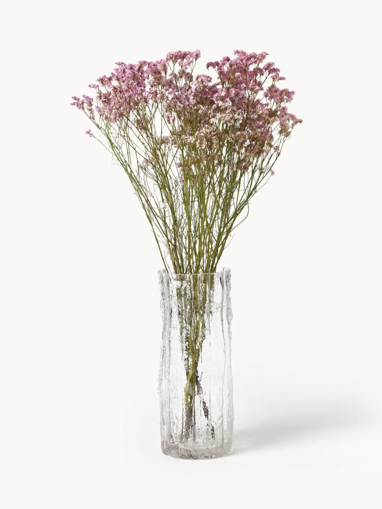 Vaso In Vetro Dalla Superficie Strutturata Elli