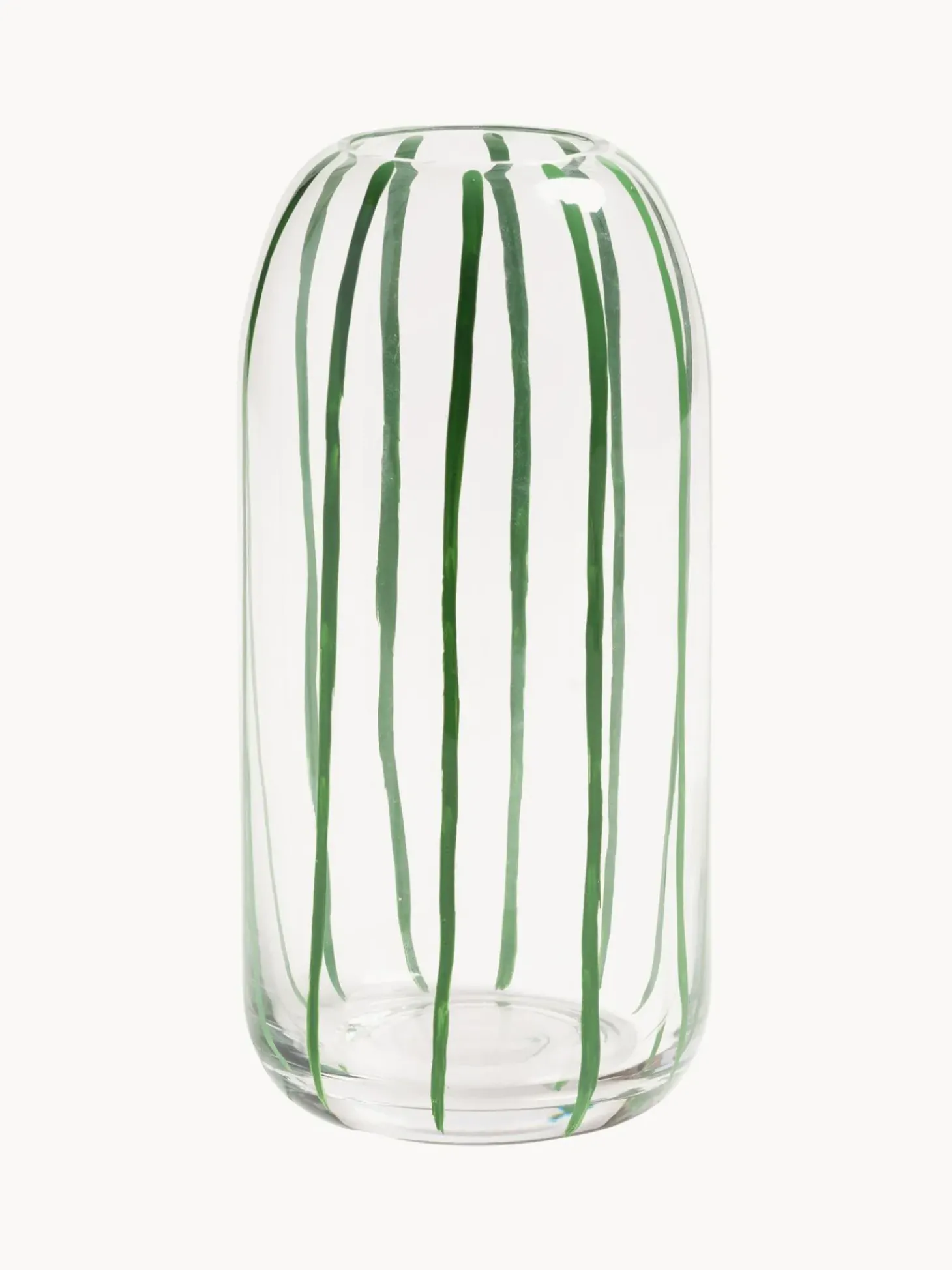 Vaso In Vetro Dipinto A Mano Sweep