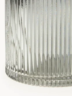 Vaso In Vetro Rigato Lija