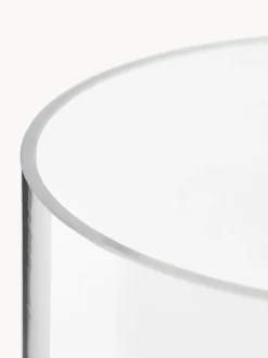 Vaso In Vetro Soffiato Con Sfumatura Milky