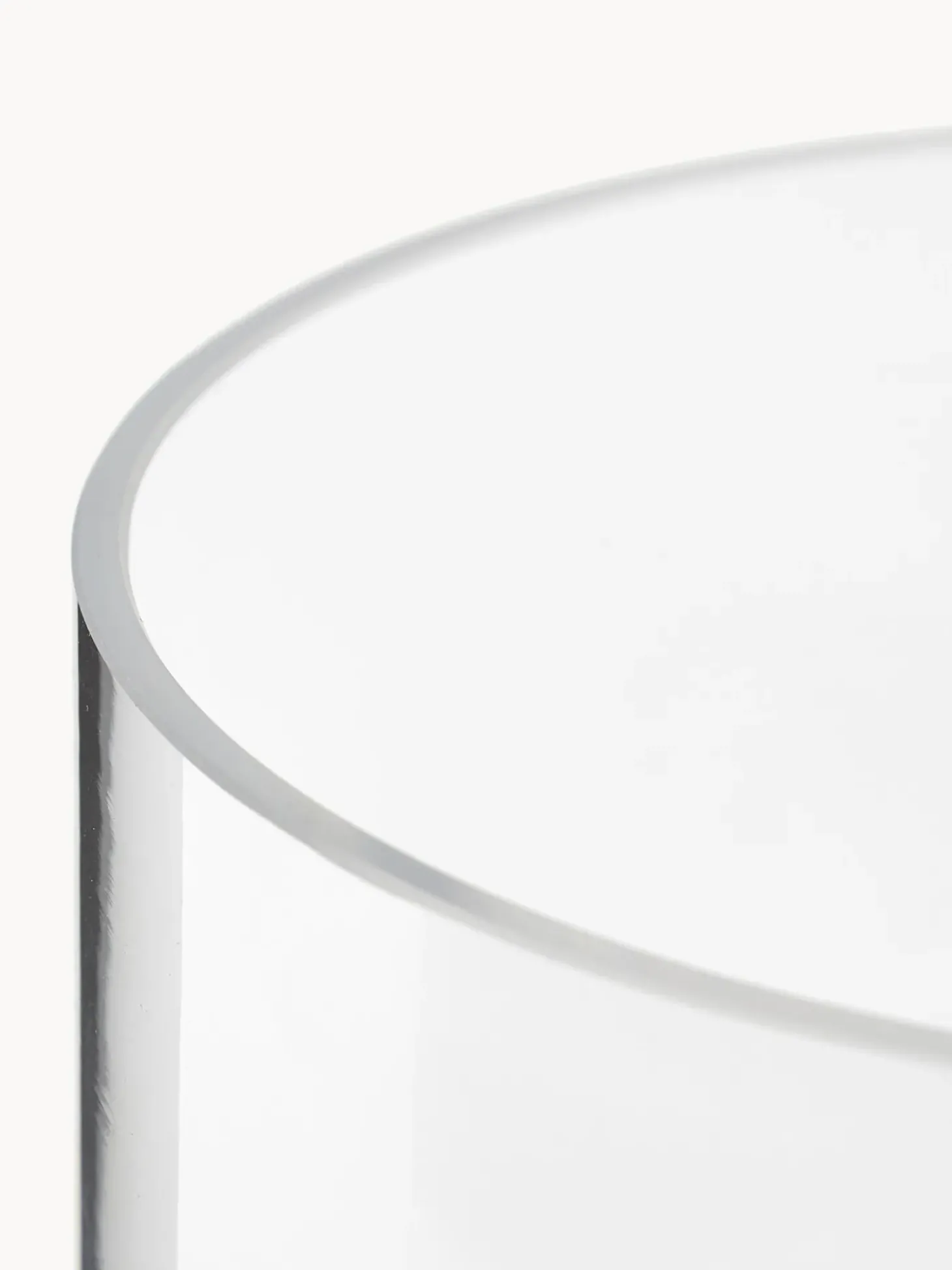 Vaso In Vetro Soffiato Con Sfumatura Milky