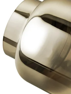 Vaso In Vetro Soffiato Con Riflessi Dorati Uma