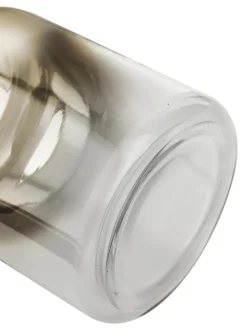 Vaso In Vetro Soffiato Con Riflessi Dorati Uma