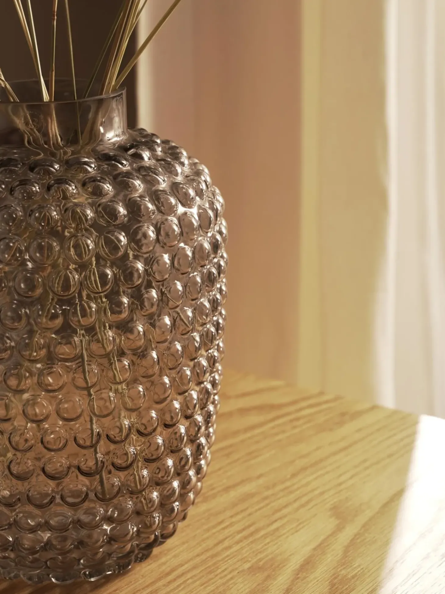 Vaso In Vetro Soffiato Dorinia