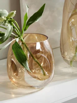 Vaso In Vetro Soffiato Luster