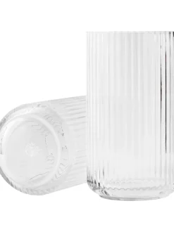 Vaso In Vetro Soffiato Lyngby Alt.25 Cm