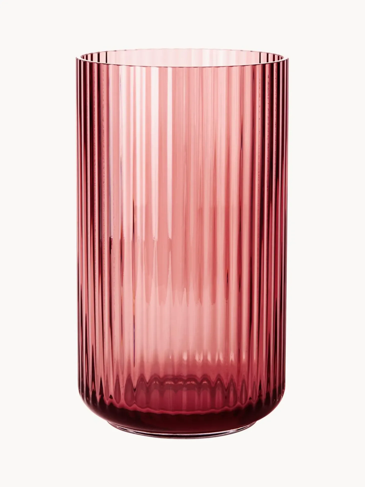Vaso In Vetro Soffiato Lyngby Alt. 25 Cm