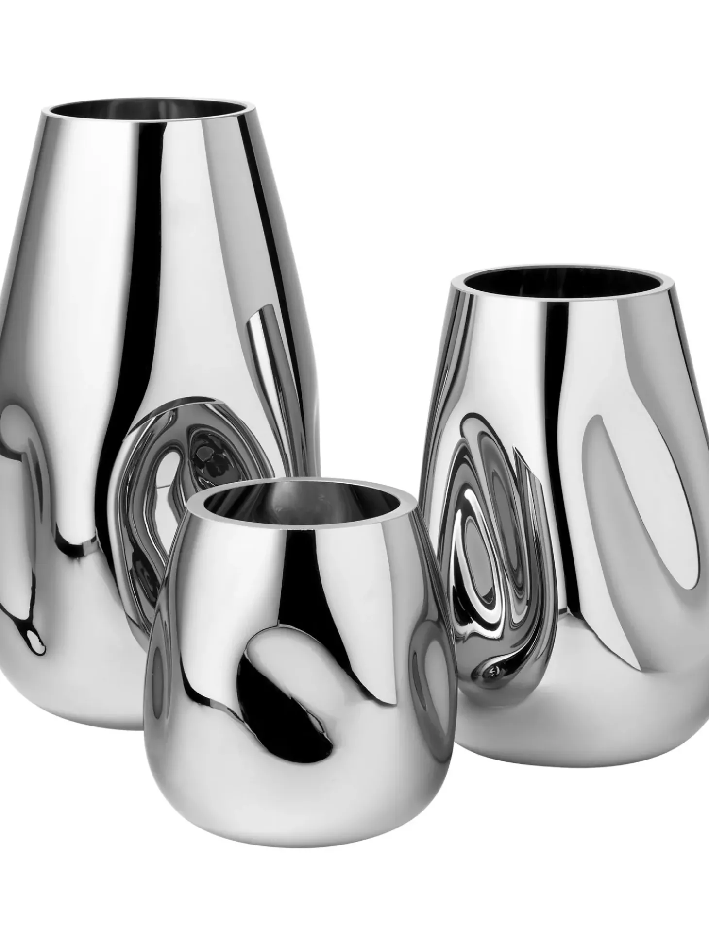 Vaso Piccolo In Vetro Soffiato Mirror