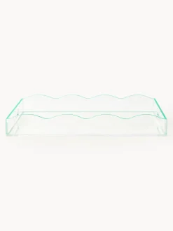 Vassoio Decorativo Con Bordo Ondulato Elsa