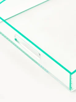 Vassoio Decorativo Con Bordo Ondulato Elsa