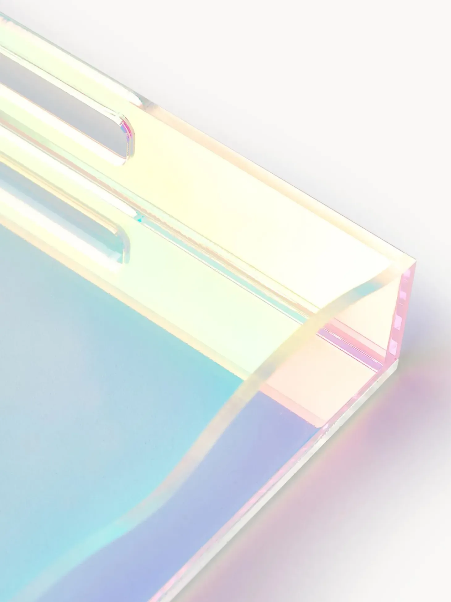 Vassoio Decorativo Con Bordo Ondulato Elsa