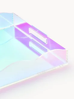 Vassoio Decorativo Con Bordo Ondulato Elsa