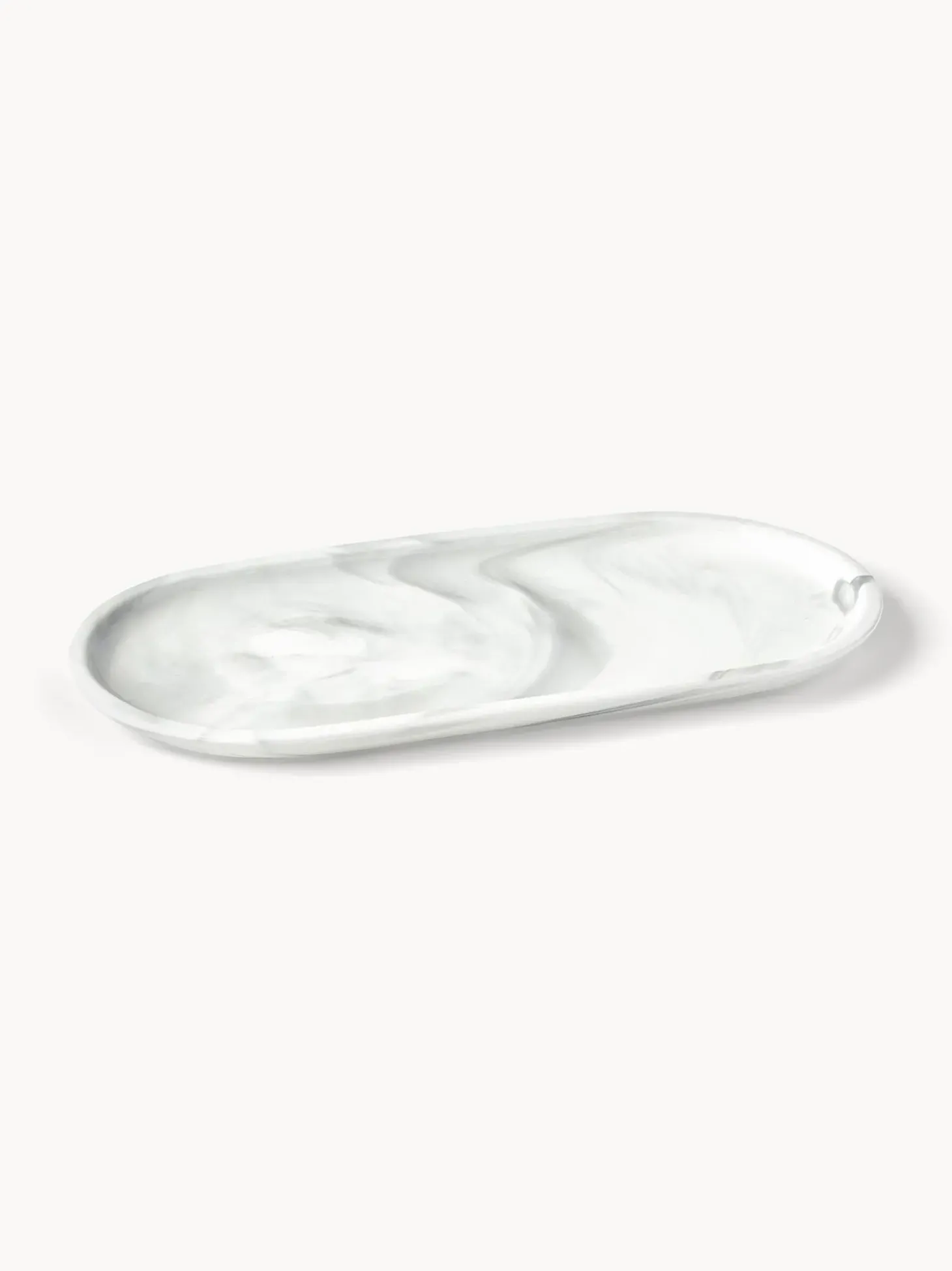 Vassoio Decorativo Effetto Marmo Livana