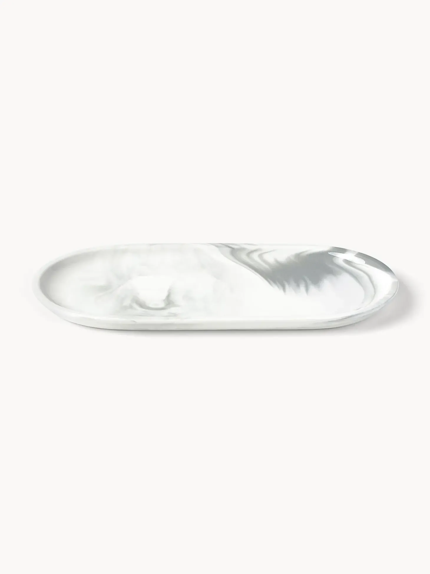 Vassoio Decorativo Effetto Marmo Livana