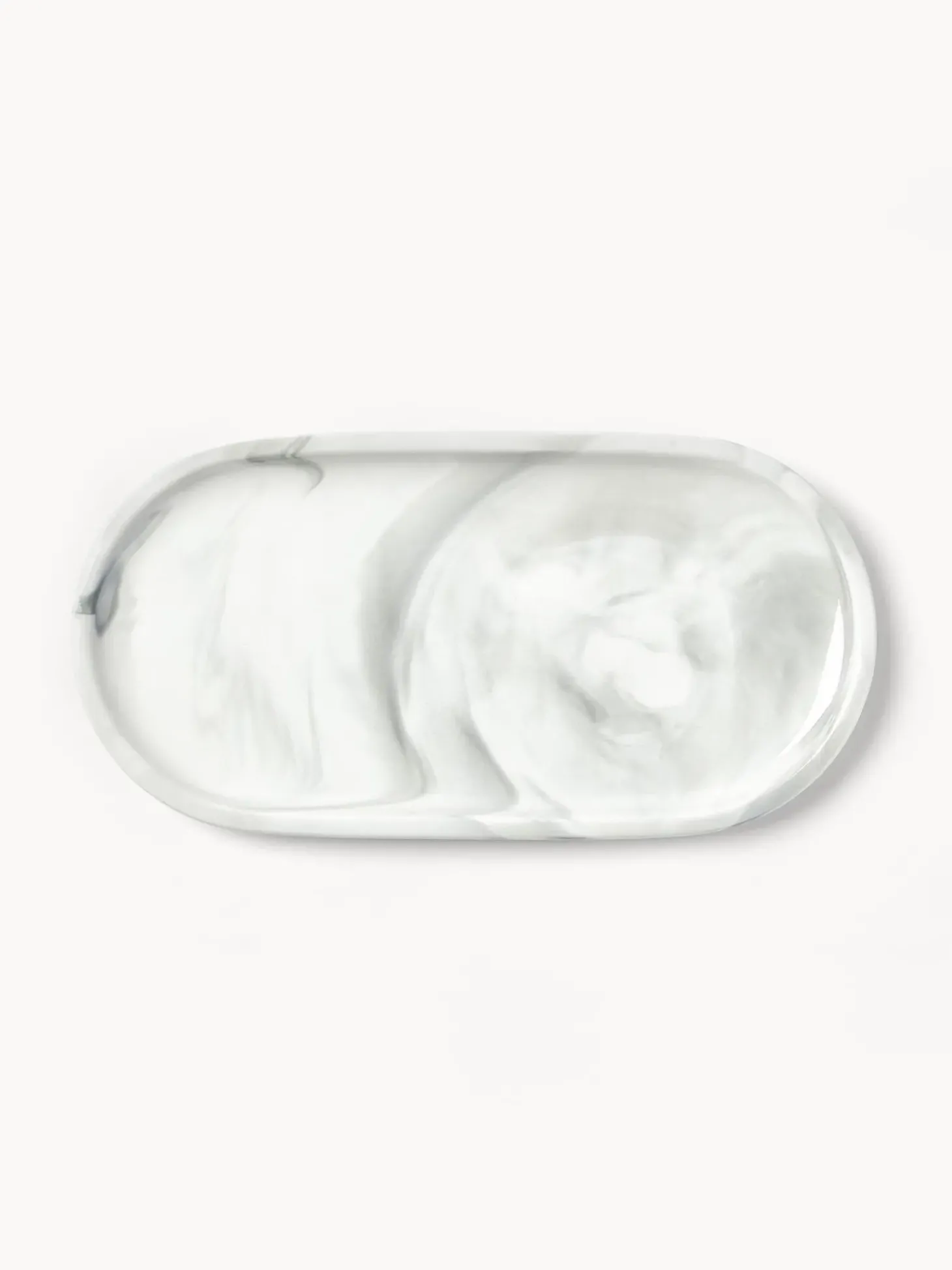 Vassoio Decorativo Effetto Marmo Livana