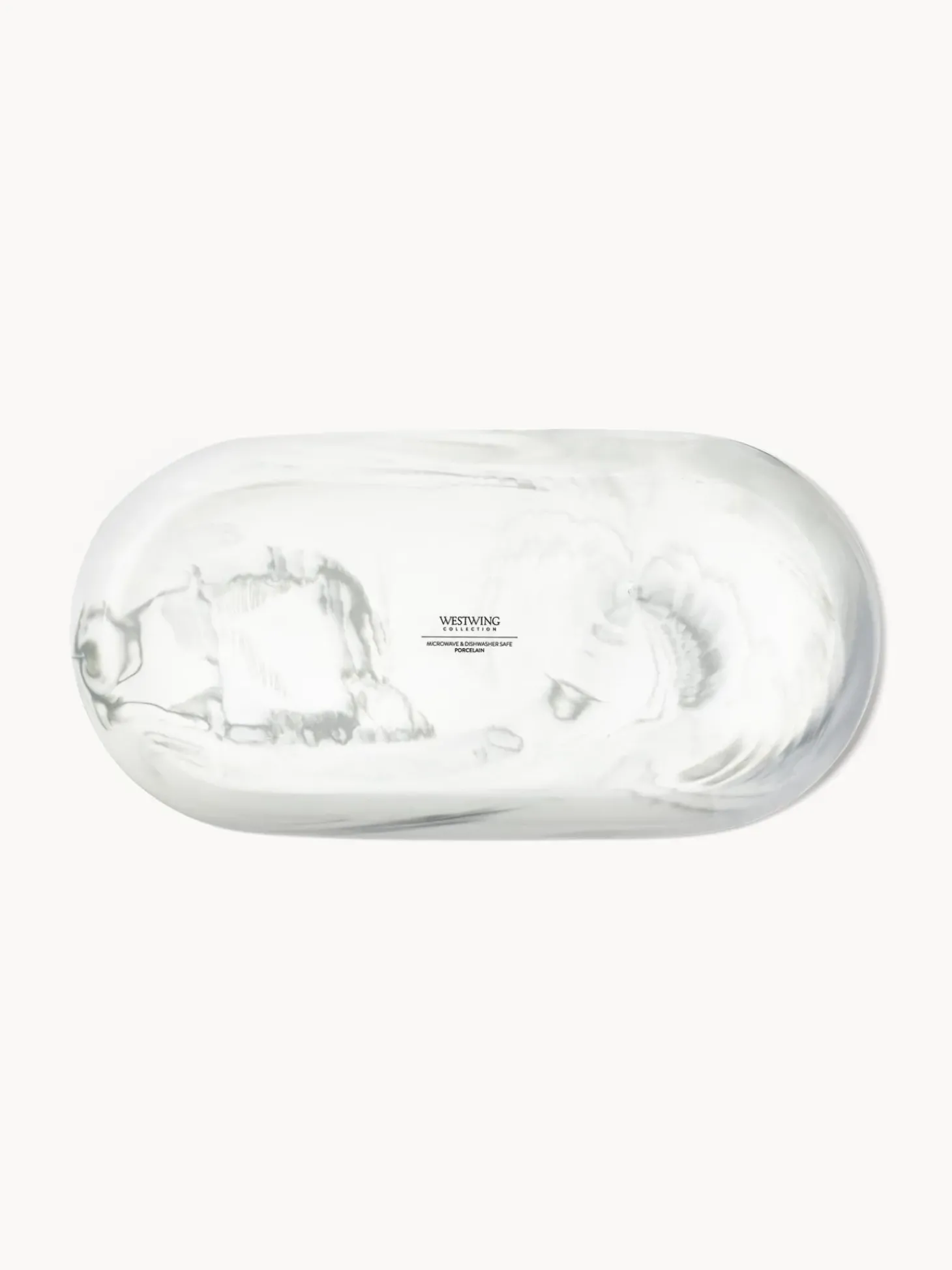 Vassoio Decorativo Effetto Marmo Livana