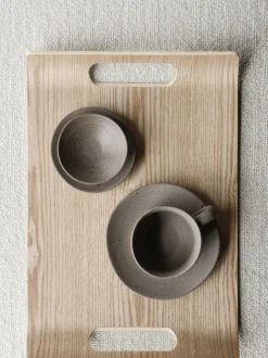 Vassoio Decorativo In Legno Wilo, Larg. 36 Cm