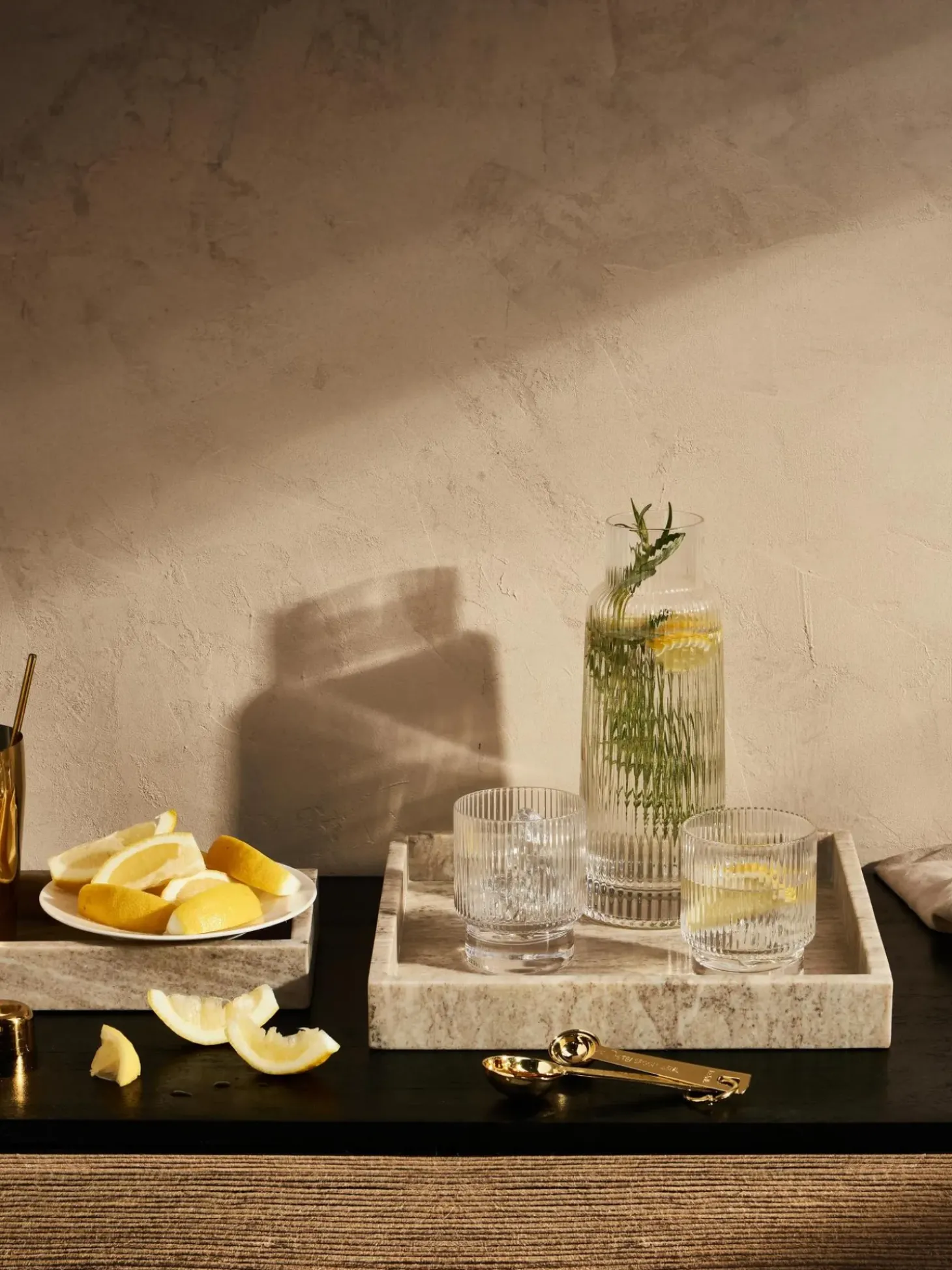 Vassoio Decorativo Piccolo In Marmo Venice