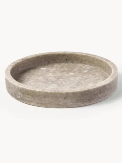 Vassoio Rotondo Decorativo In Marmo Venice