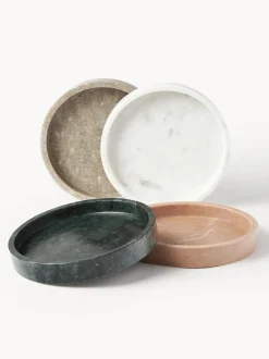 Vassoio Rotondo Decorativo In Marmo Venice