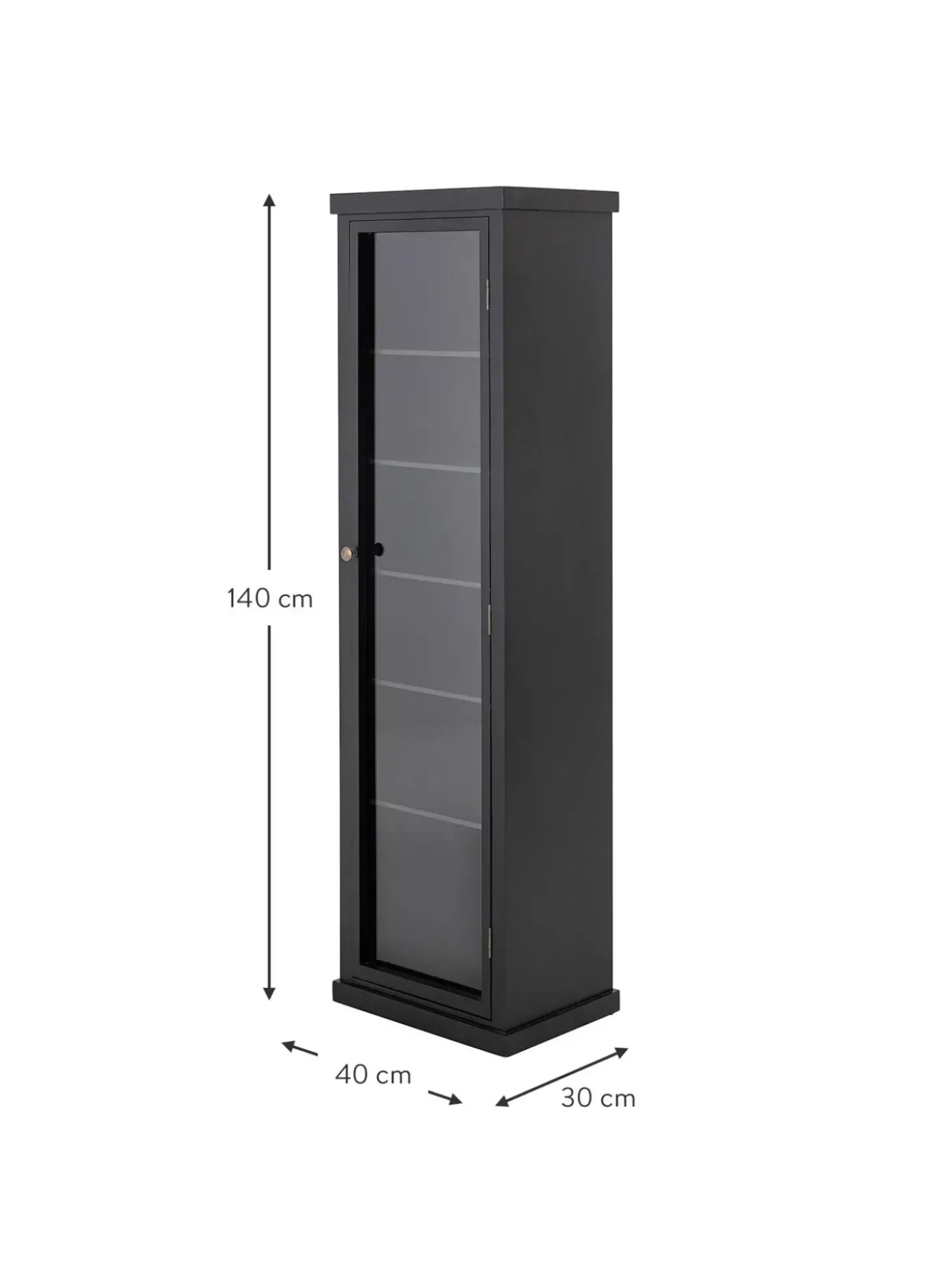 Vetrina In Legno Di Abete Emilio