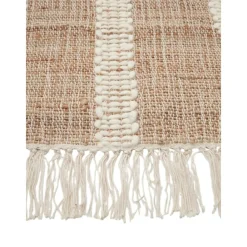 Zerbino In Juta Fatto A Mano Con Frange Kerala*Westwing Collection Discount